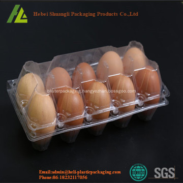 Blister plastic 10 eggs trays